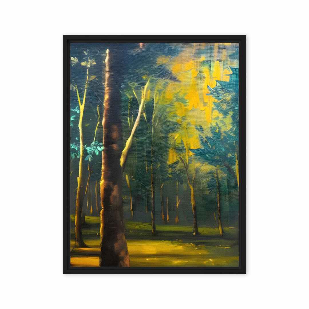 Serene Green Forest