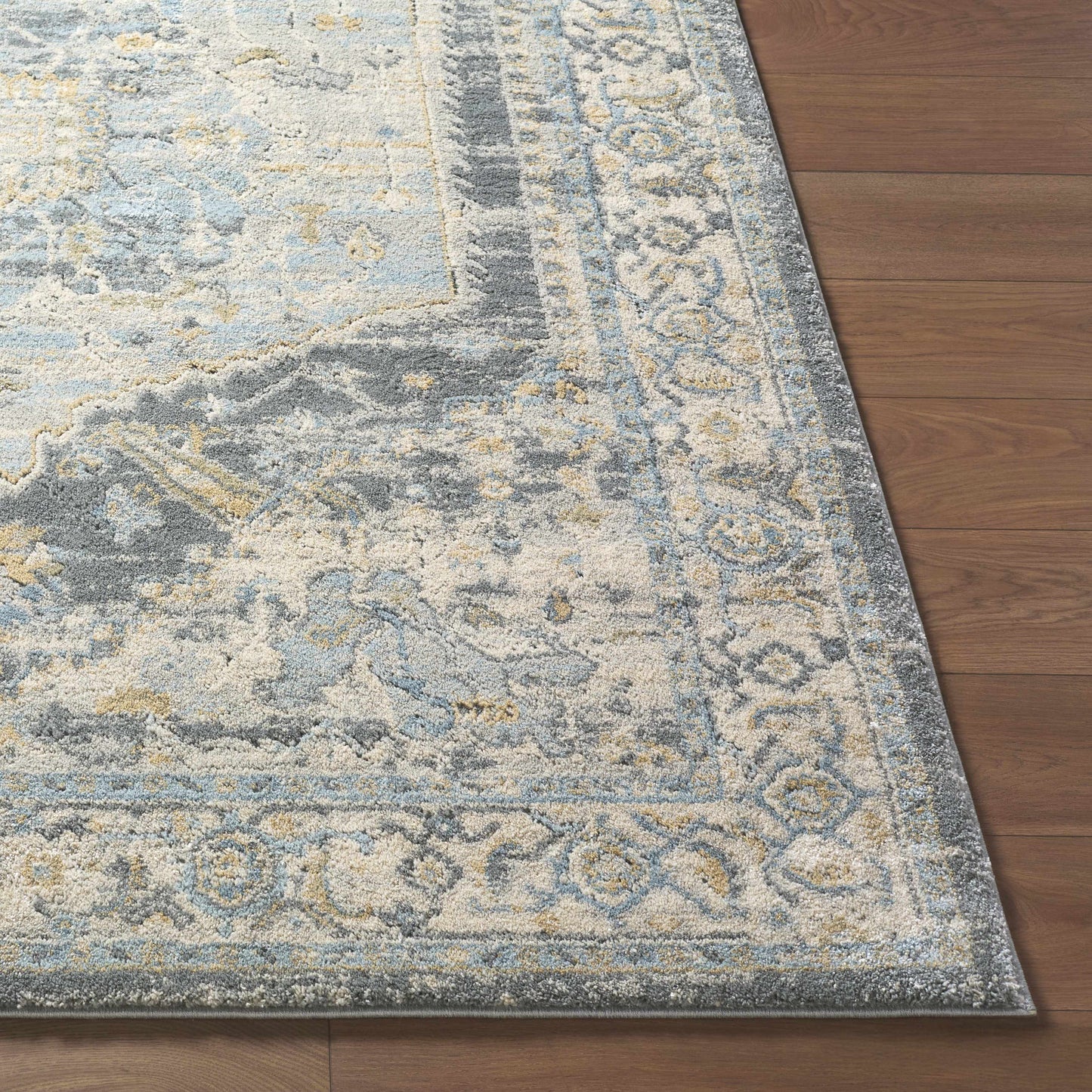 Vaeda Blue Thick Luxe Rug