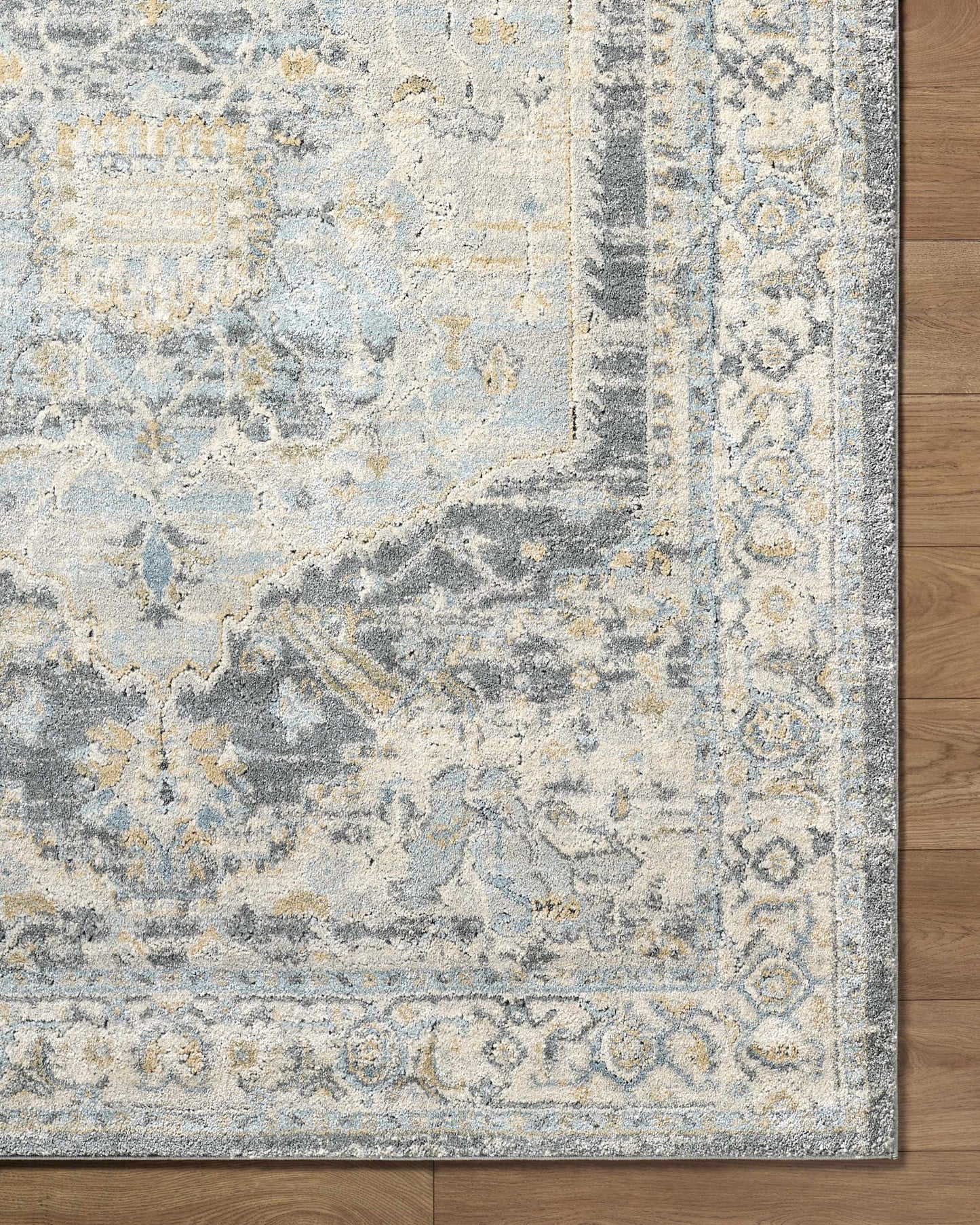Vaeda Blue Thick Luxe Rug