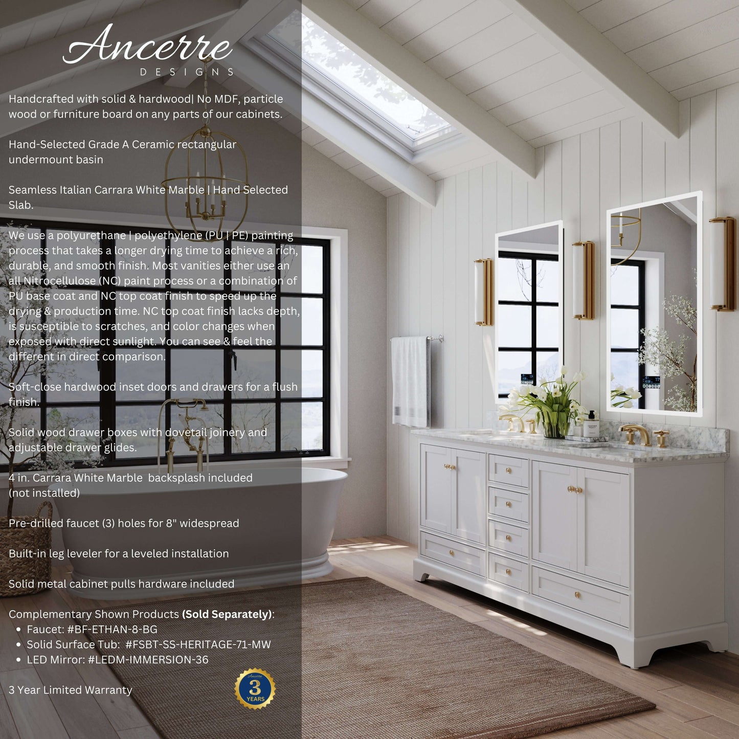 Audrey Bathroom Vanity Collection