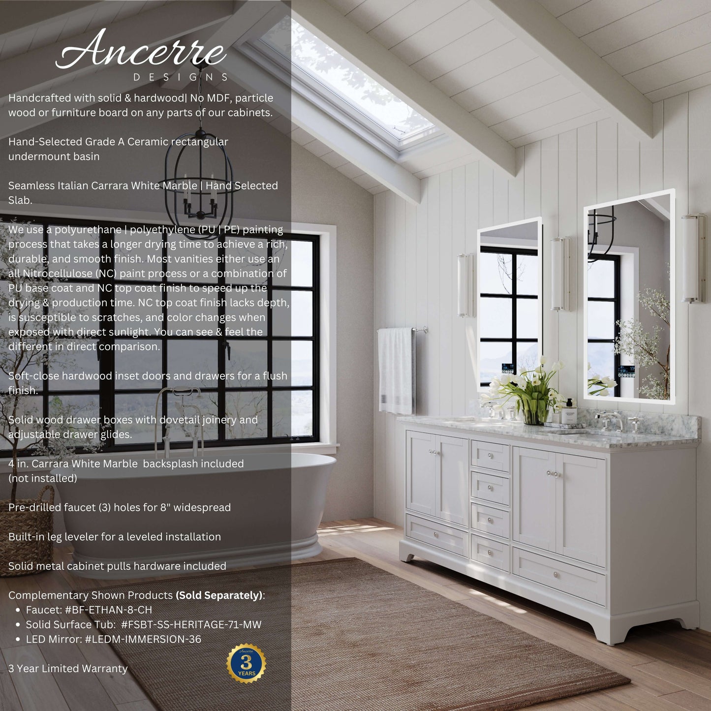 Audrey Bathroom Vanity Collection