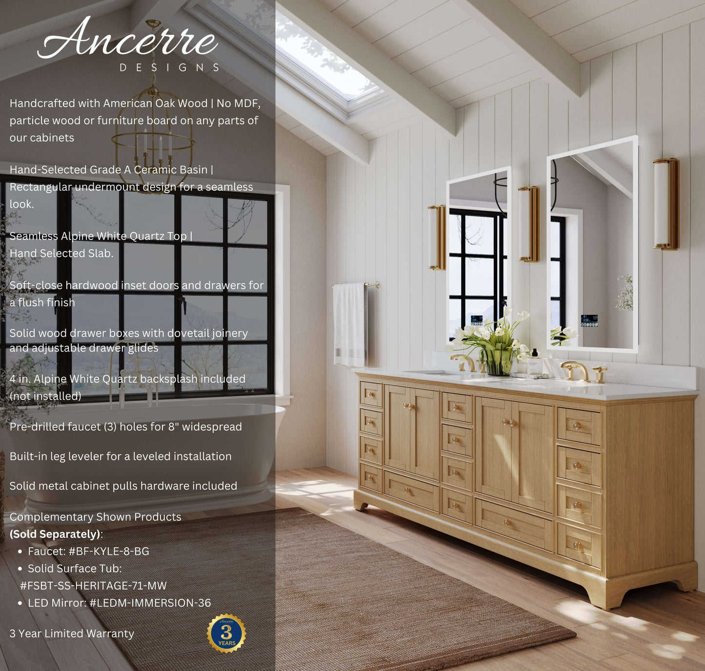 Audrey Bathroom Vanity Collection