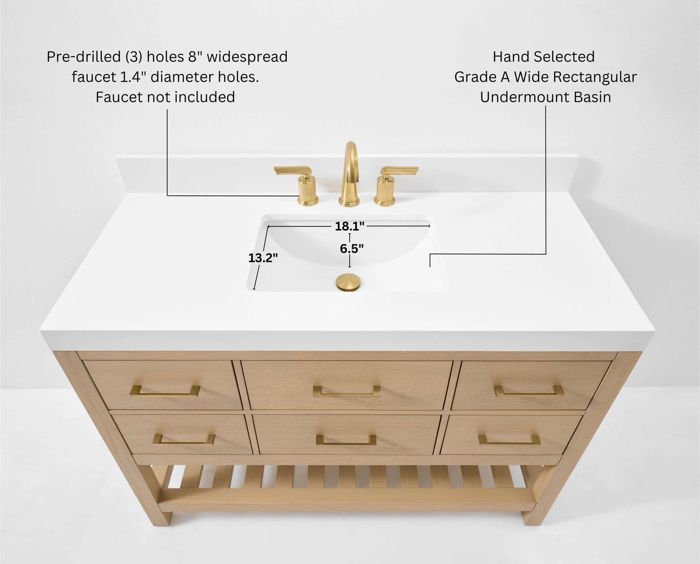 Elizabeth Bathroom Vanity Collection