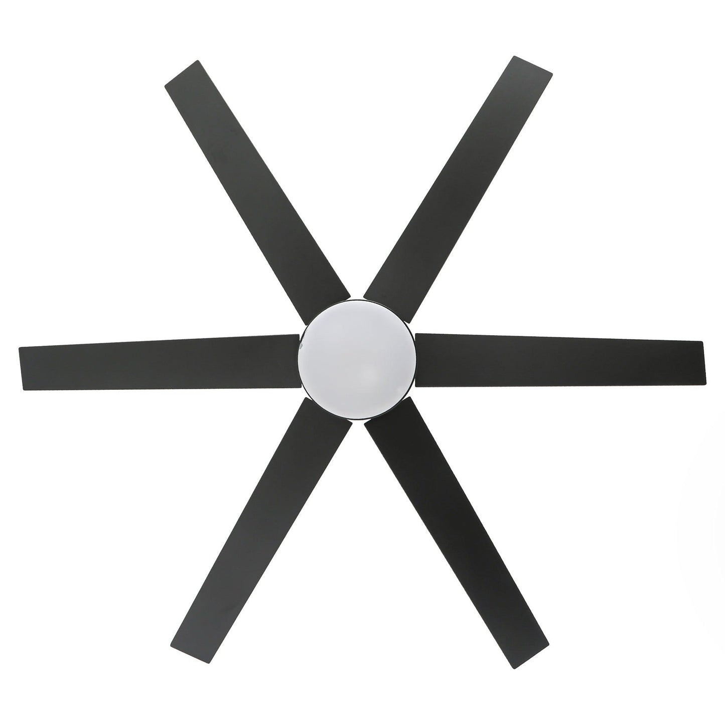 60" Volga DC Motor 6 Blades Modern Downrod Mount Ceiling Fan with Remote Control