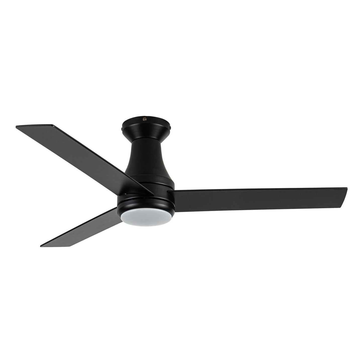 Vaczon 48" 3 Blades Flush Mount Ceiling Fan with Lighting and Remote Control