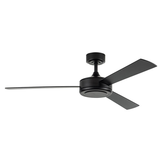 52" Midtown Industrial DC Motor Downrod Mount Reversible Ceiling Fan With Remote Control