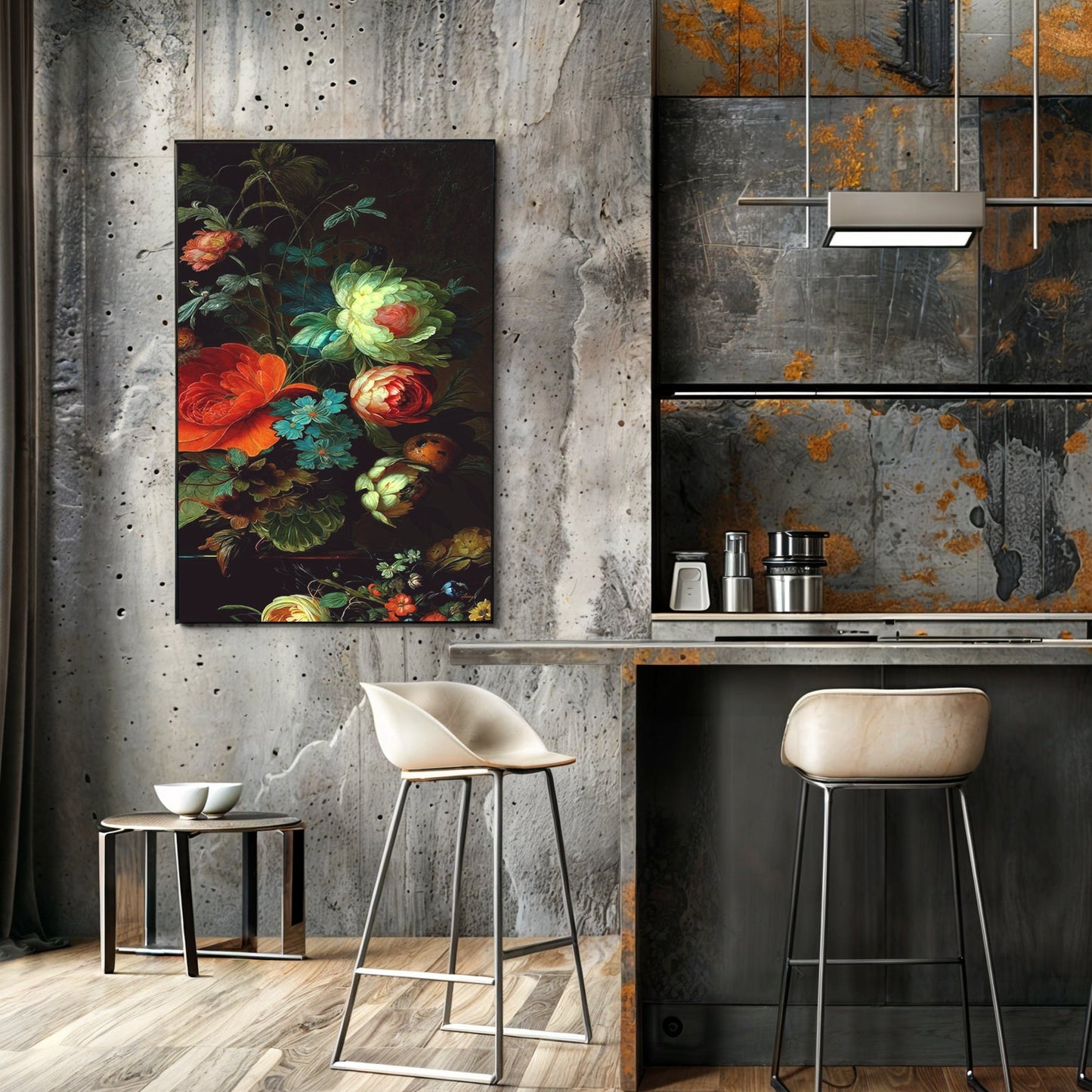 Canvas Print: "Verdant Elegance"