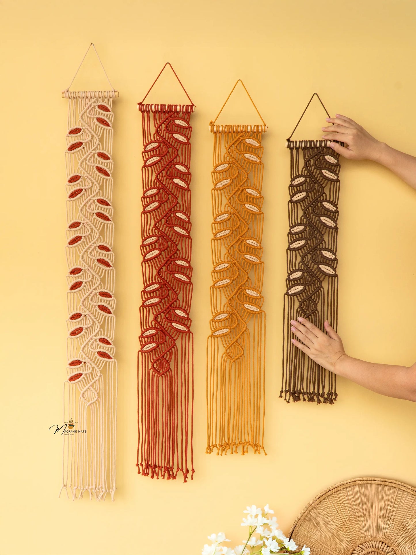 Vesta Earth Macrame Wall Hangings