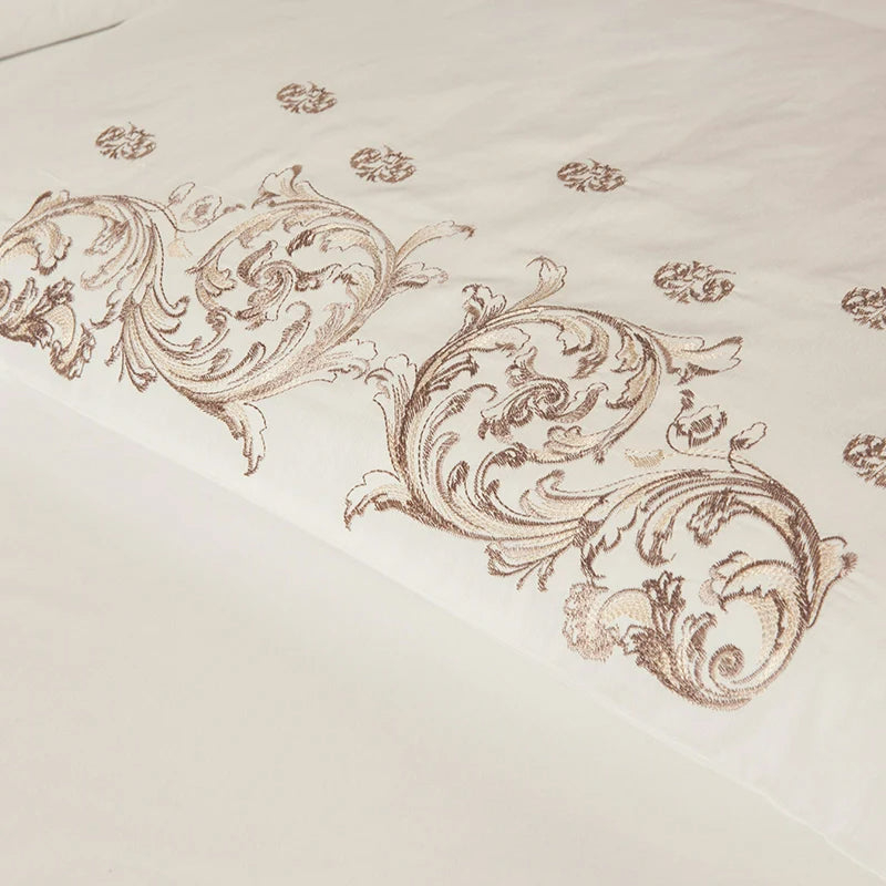 Vetora Luxury Silky Jacquard Cotton Bedding Set