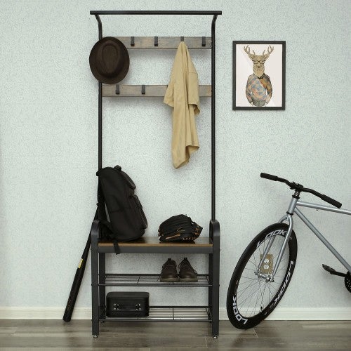 CHARLES Entryway Coat Rack