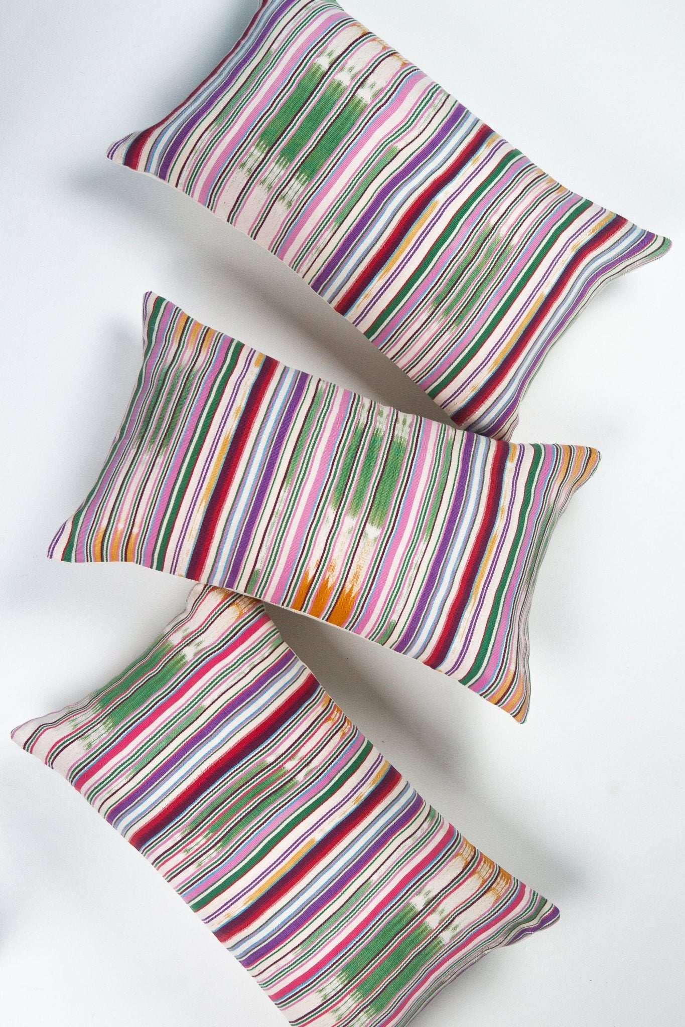 Vintage Mauve Stripe 12" x 20"