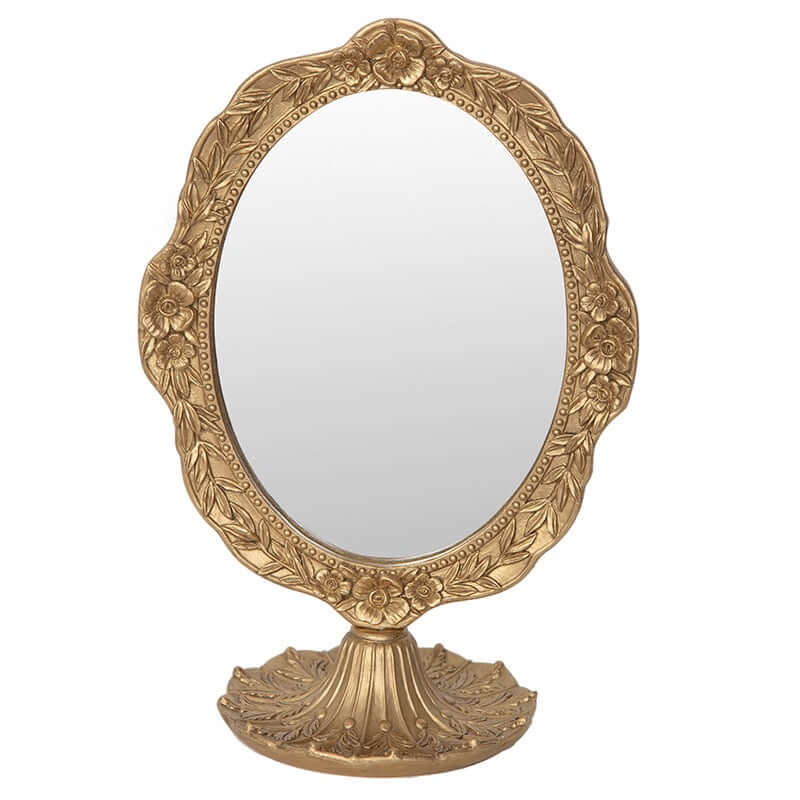 Vintage Gold Vanity Mirror