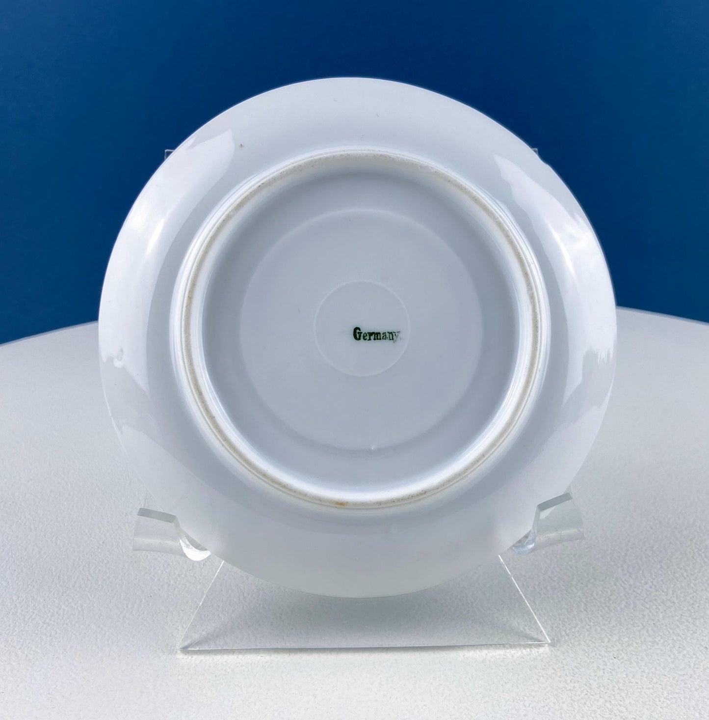 Vintage Porcelain Tea Cup & Saucer. Hand-Painted Violets. Modern Farmhouse. Tea Garden Party Hosting Essentials.