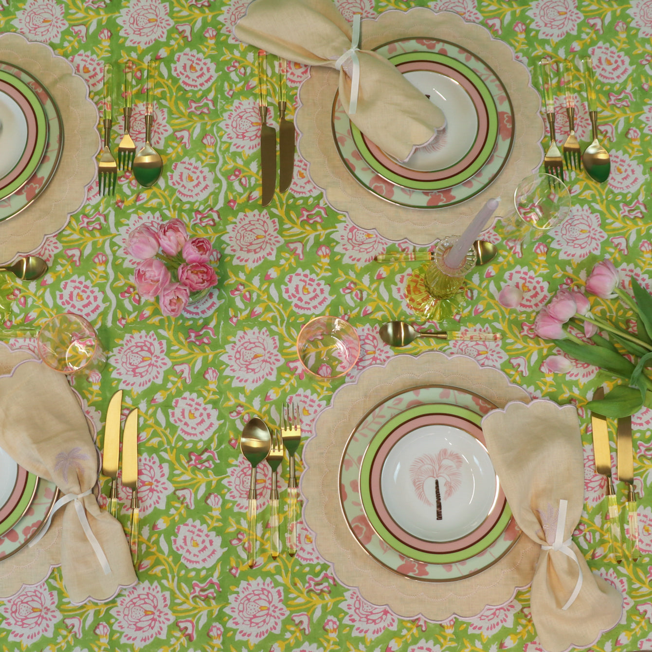 Viviana Venetia Blooms Tablecloth