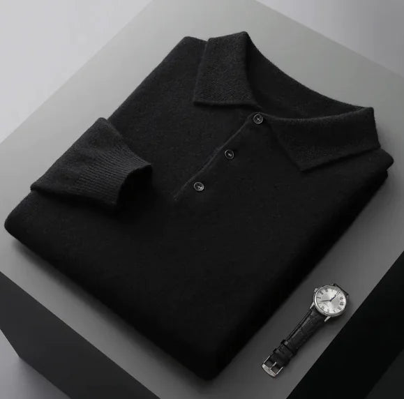 Men's Cashmere Business Pullover