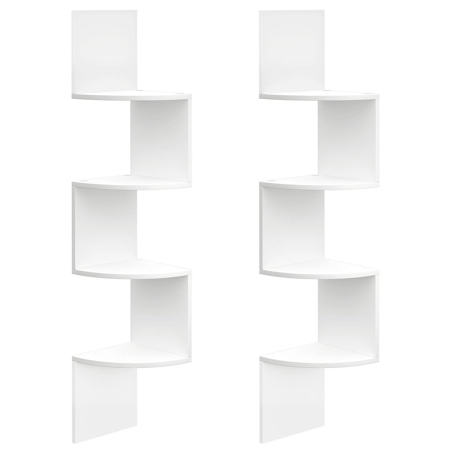 Corner Shelf Wall-Mounted - White