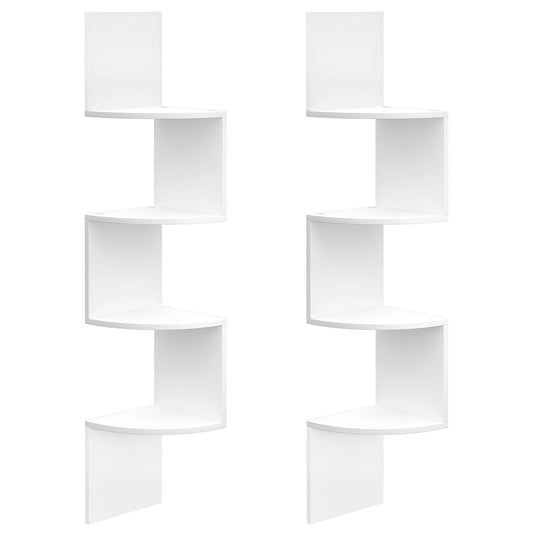 Corner Shelf Wall-Mounted - White