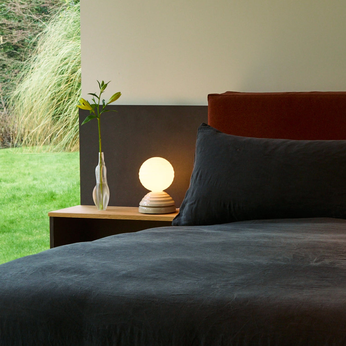 Wake Sleep Light in Pebble White