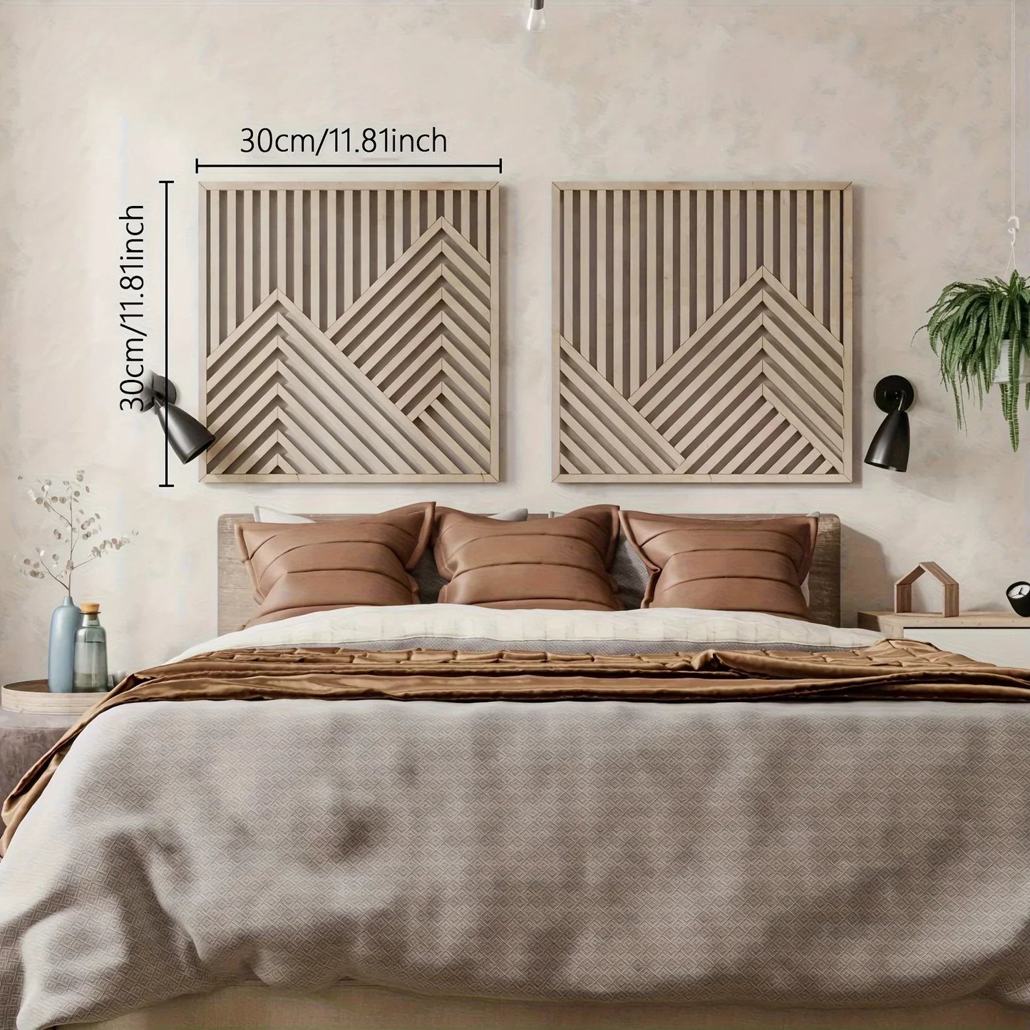 Wall Art - Vintage Wood Nature Theme