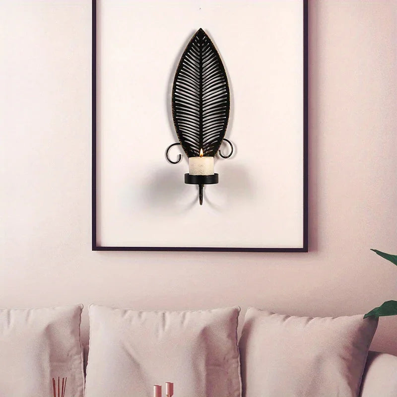 Wall Sconces - Golden Metal 2pcs