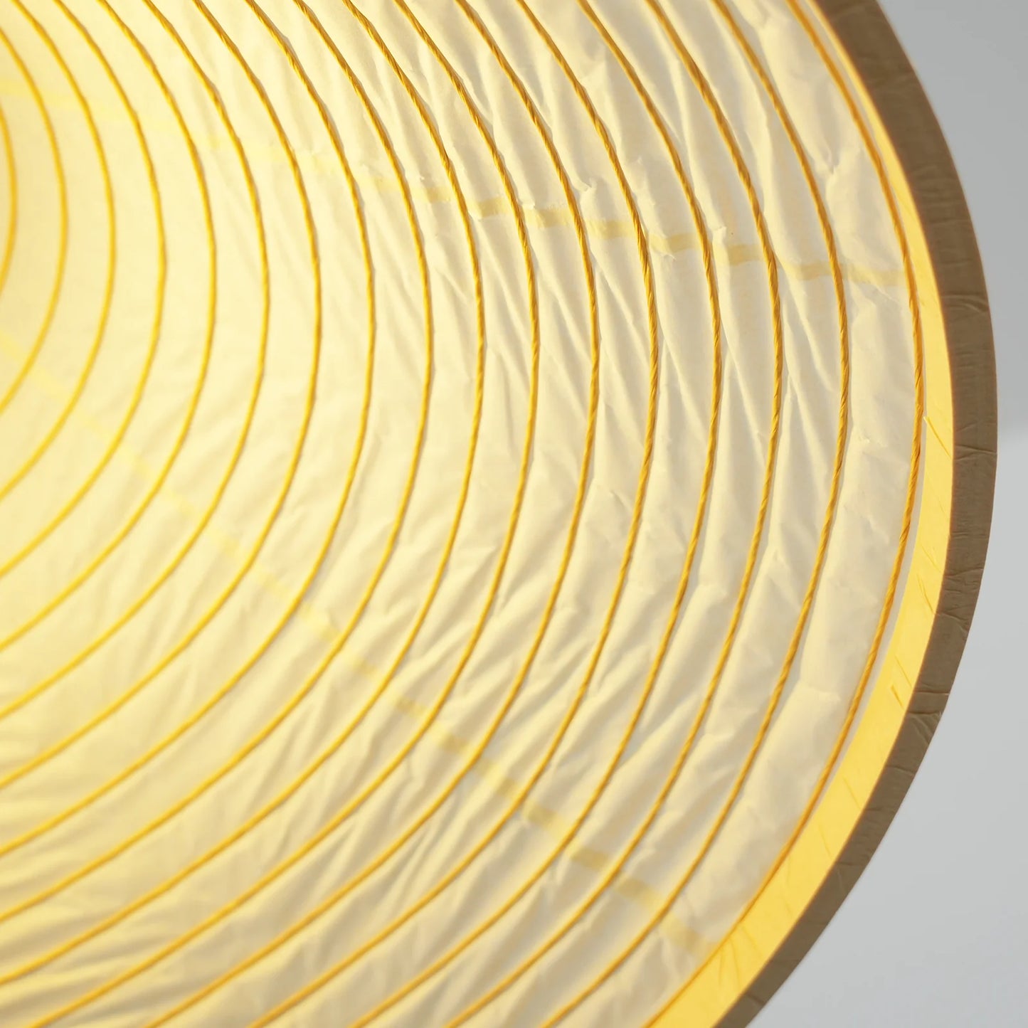 Washi Paper Hat Pendant Lamp