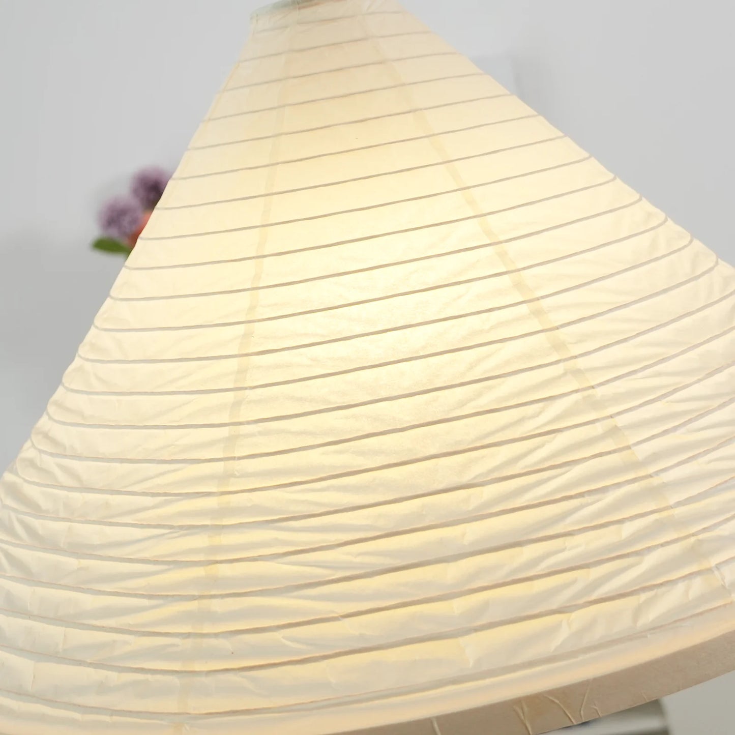 Washi Paper Hat Pendant Lamp