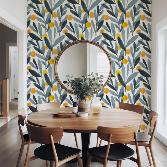 Peach Tree Wallpaper