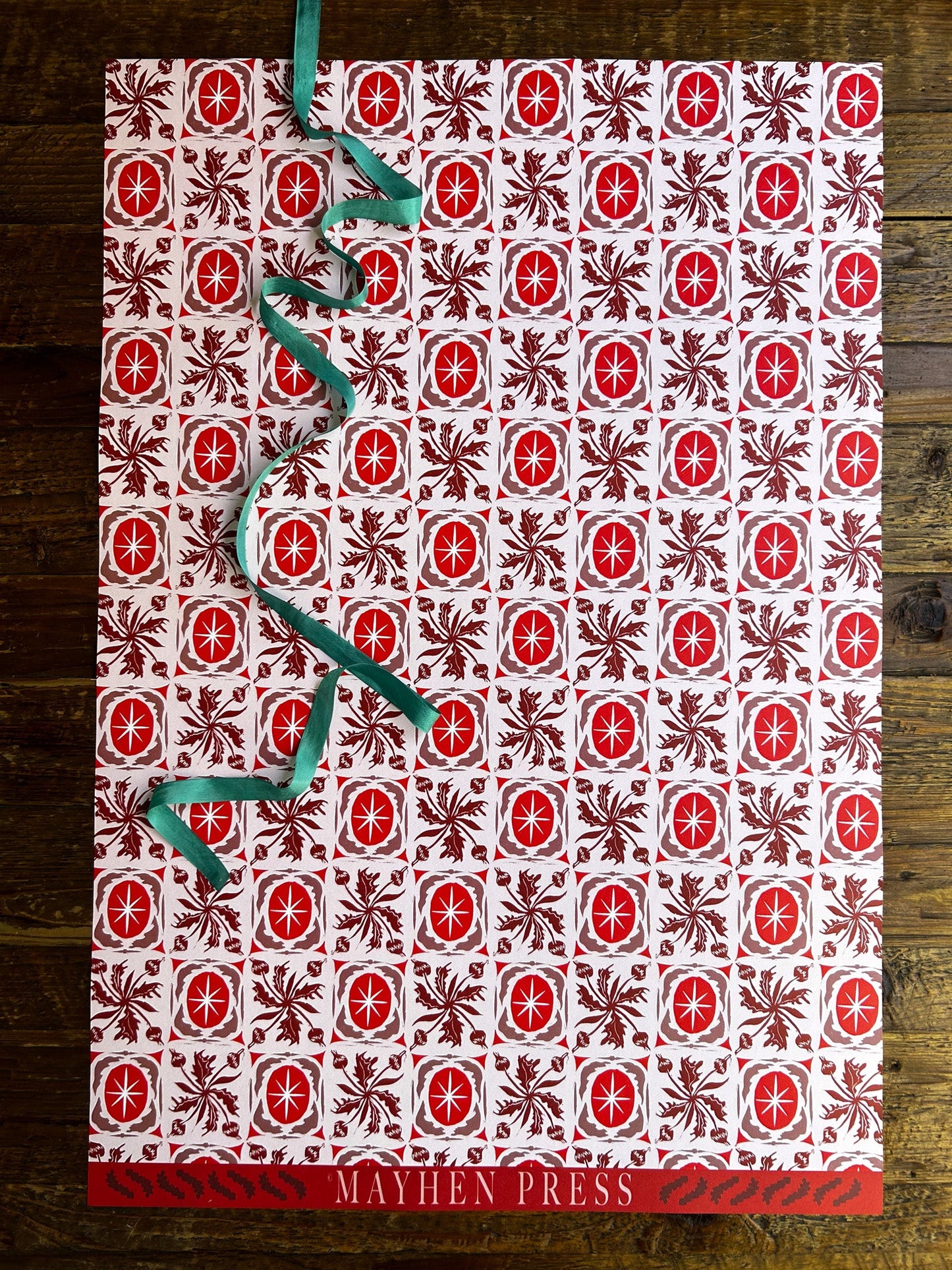 Buds and Stars Pattern Sheet