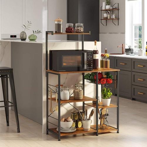 HELENA Kitchen Shelf with Spice Rack