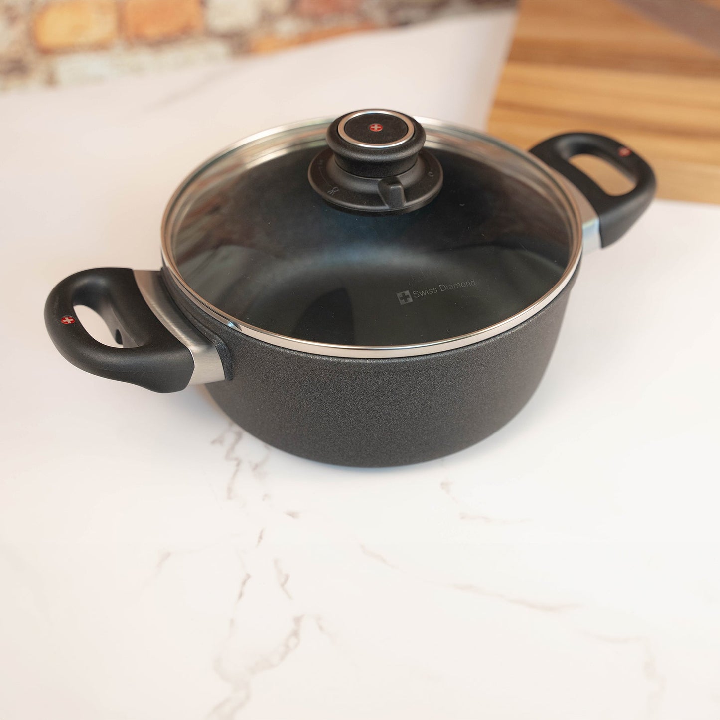 XD Nonstick 2.3 qt Casserole with Glass Lid - Induction
