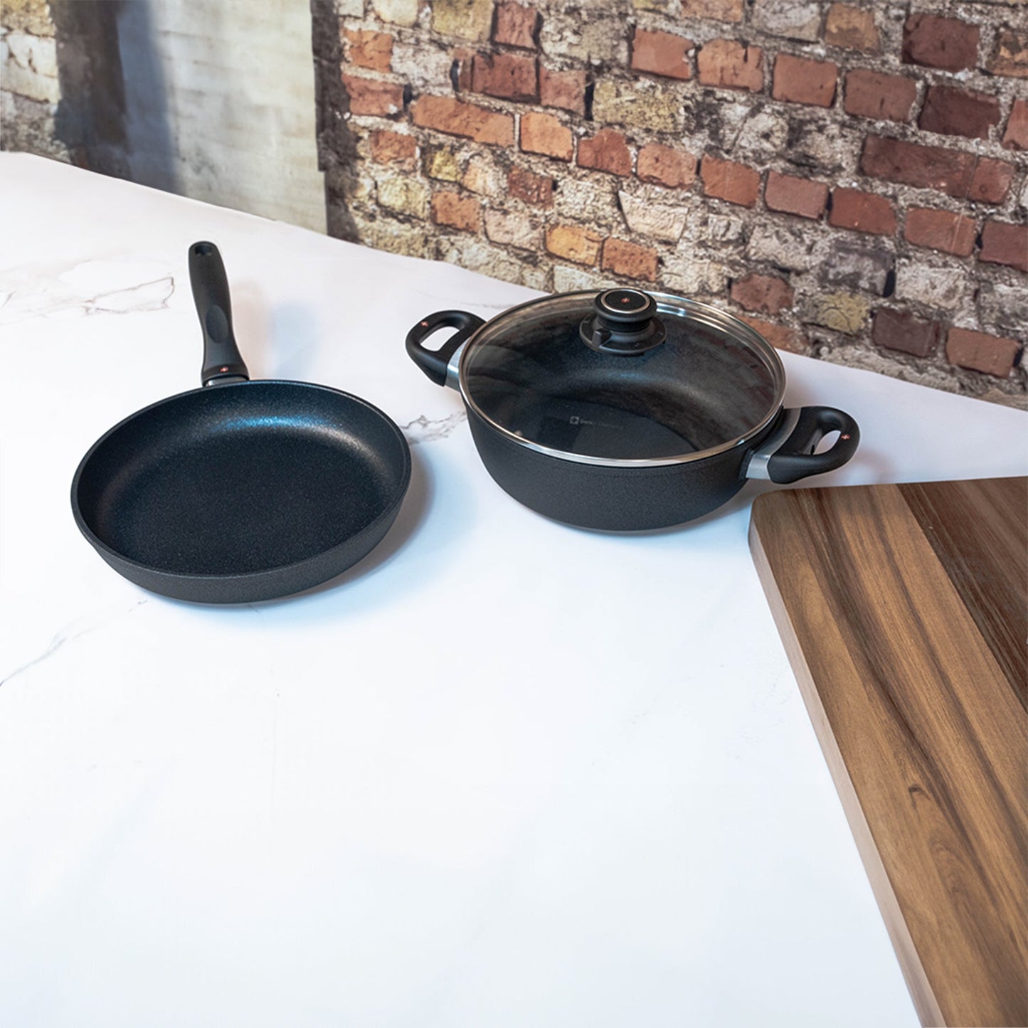 XD Nonstick 3-Piece Set - Fry Pan & Casserole