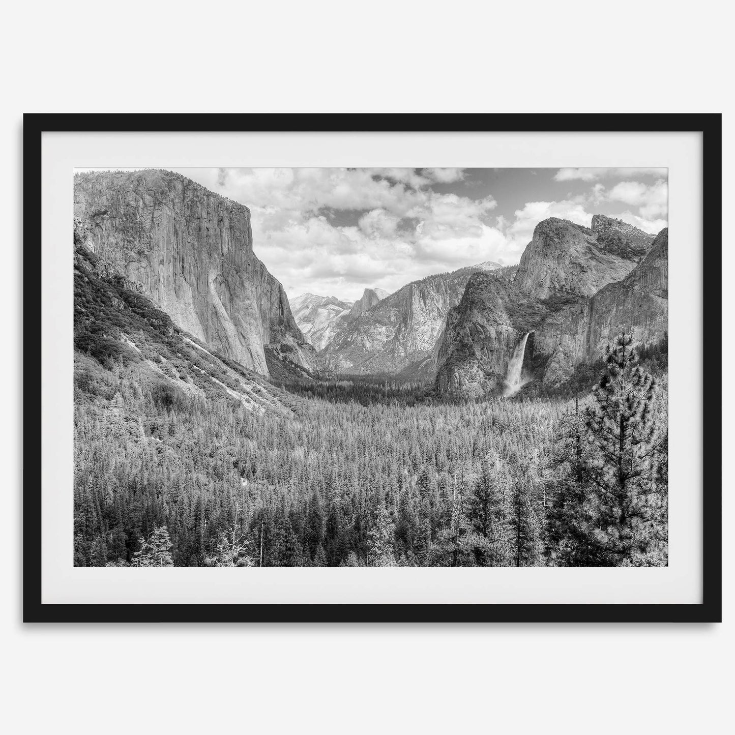 Yosemite Valley B&W