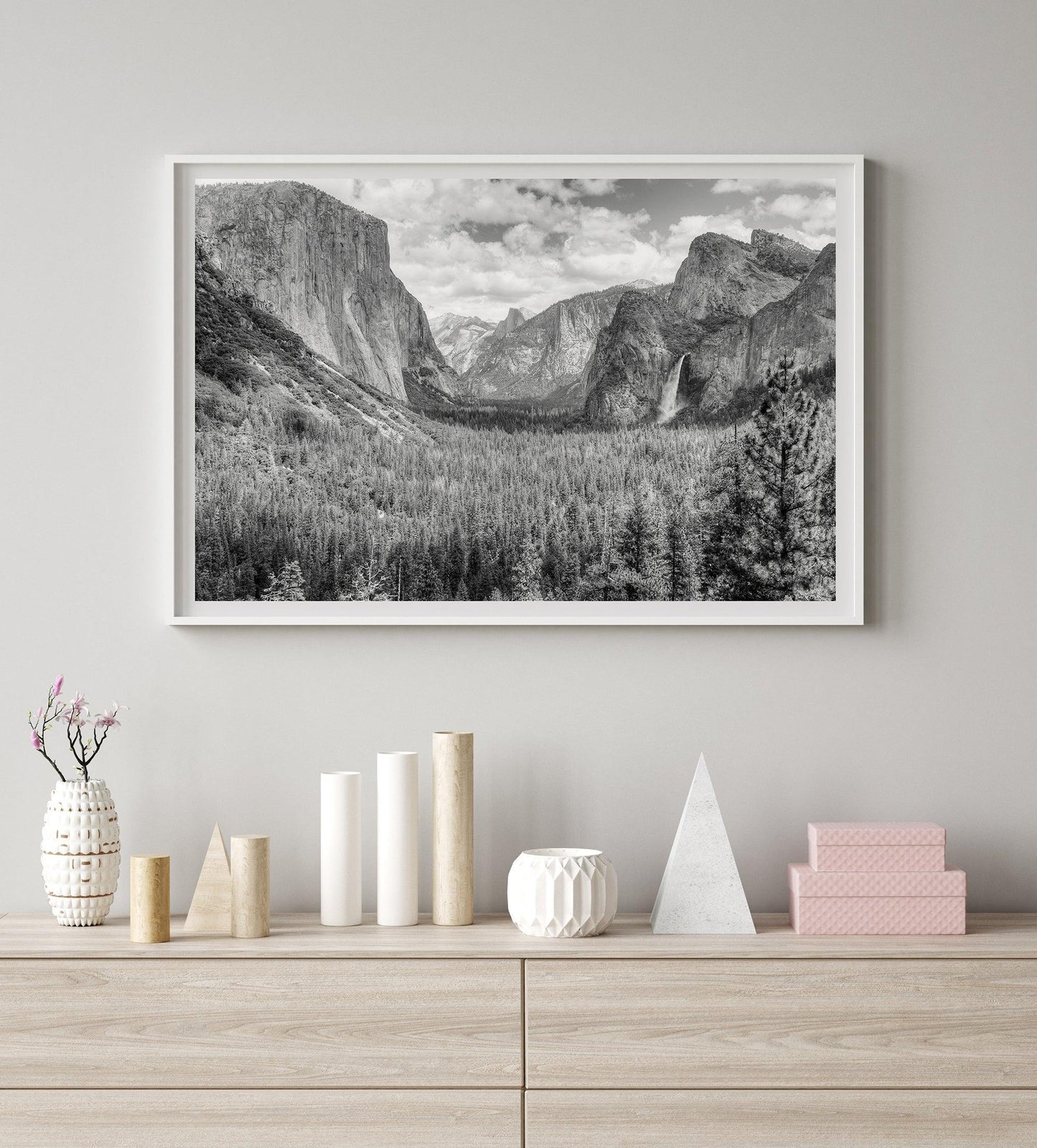 Yosemite Valley B&W