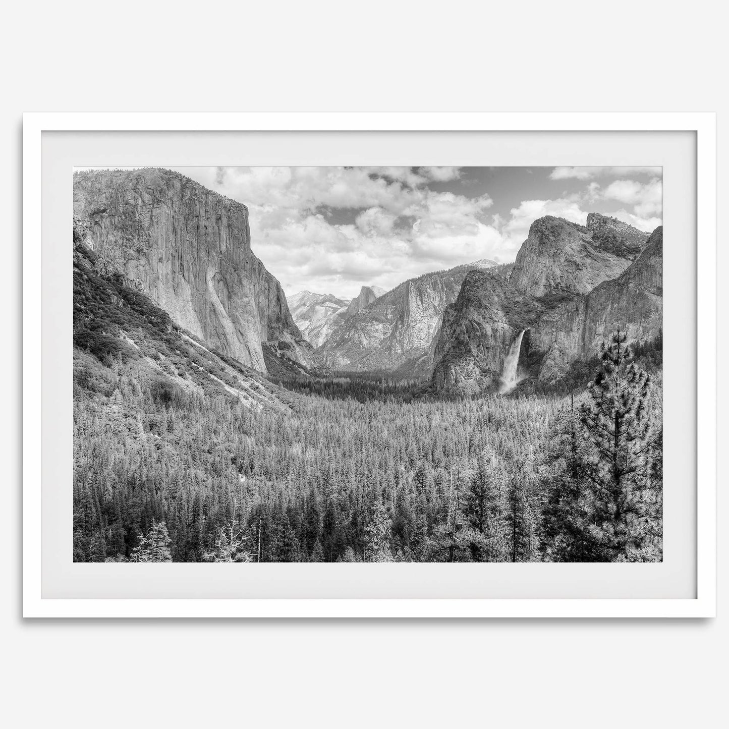 Yosemite Valley B&W