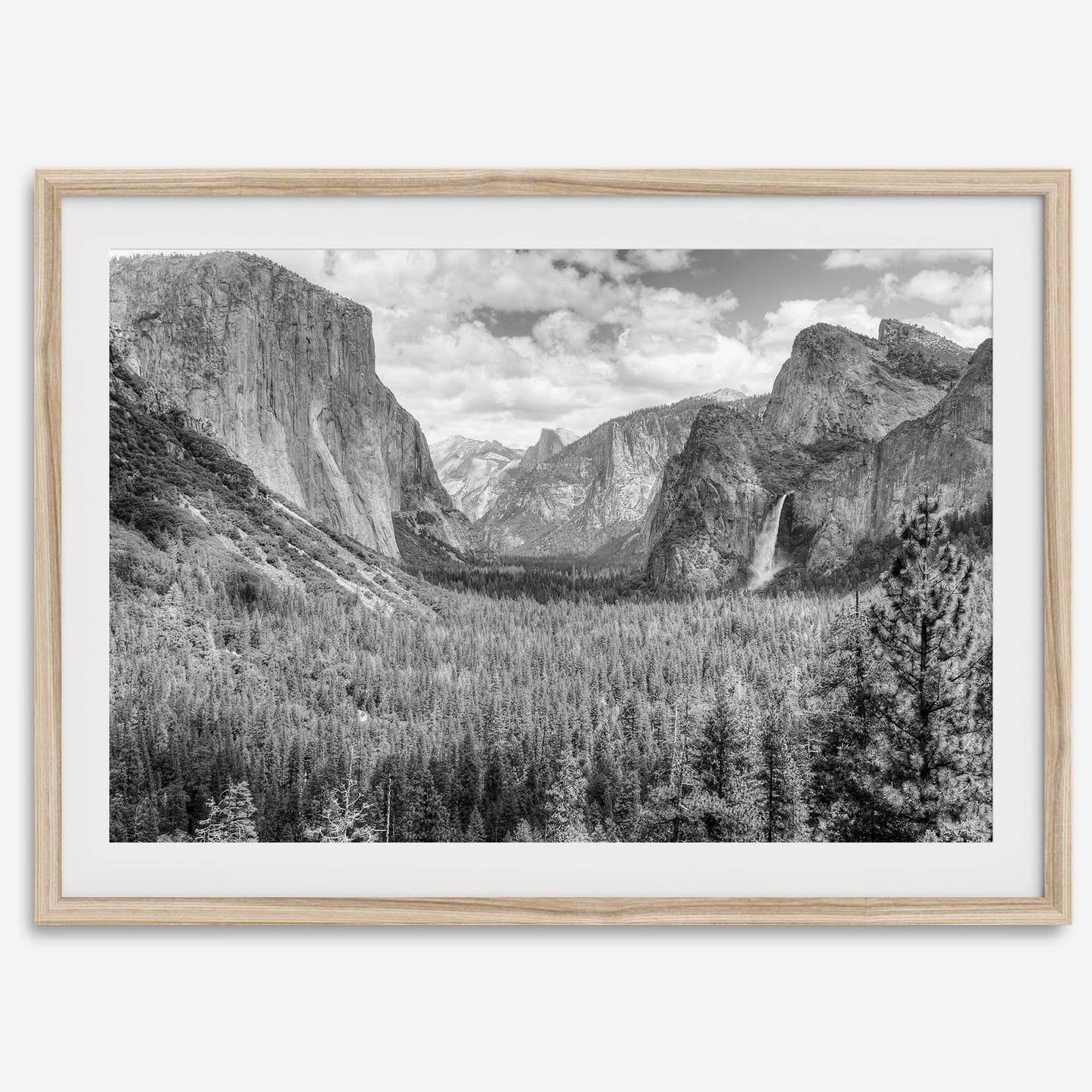 Yosemite Valley B&W