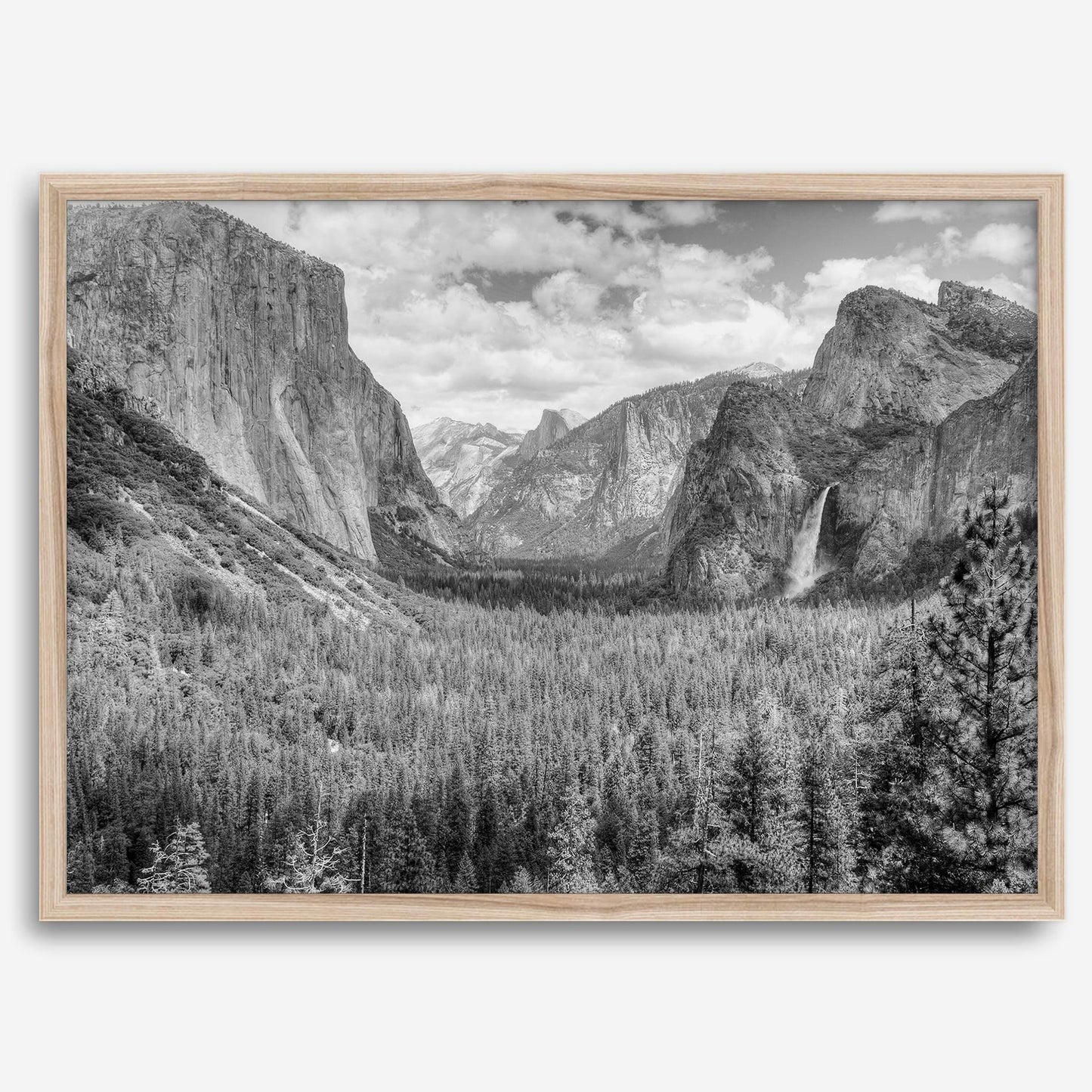 Yosemite Valley B&W