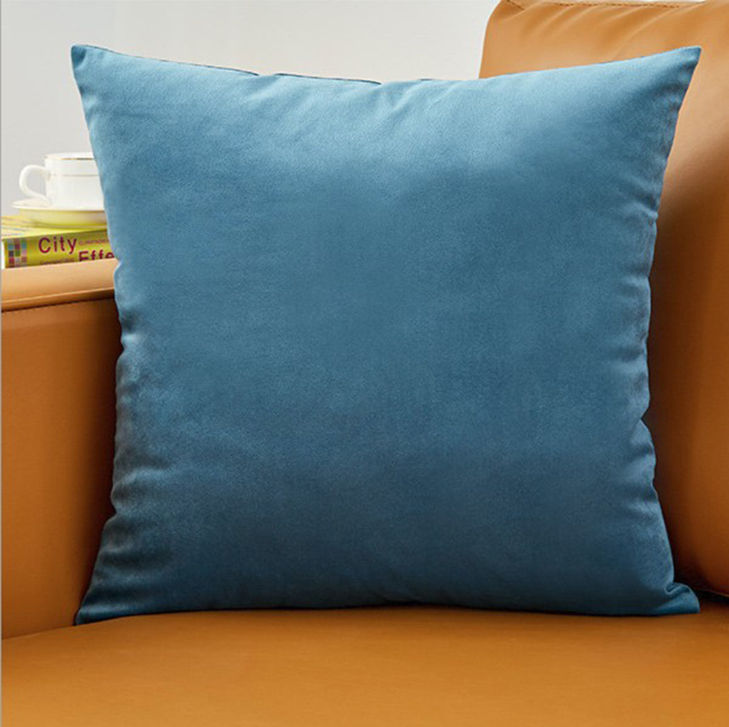 22"x22" grand velvet throw pillow | 13 bold & neutral colors |  insert included