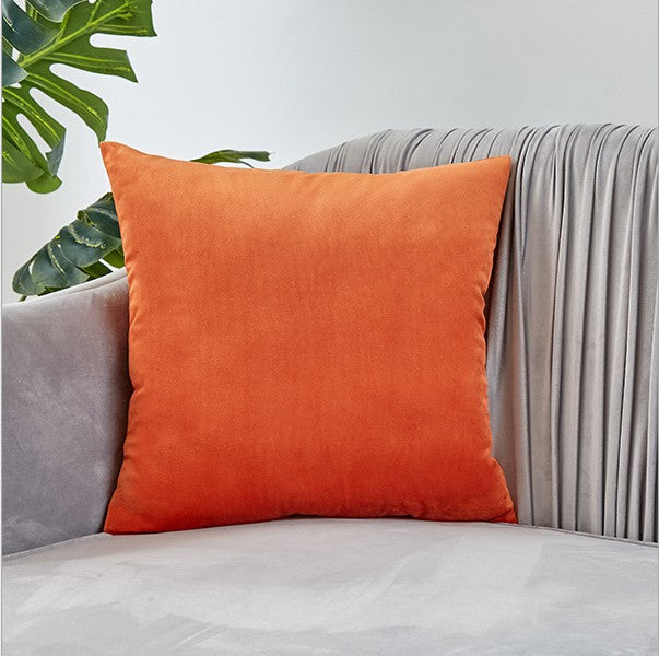 22"x22" grand velvet throw pillow | 13 bold & neutral colors |  insert included