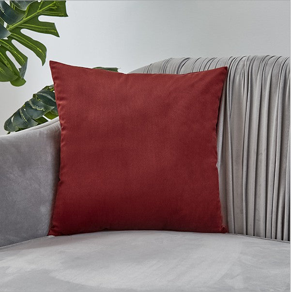 22"x22" grand velvet throw pillow | 13 bold & neutral colors |  insert included