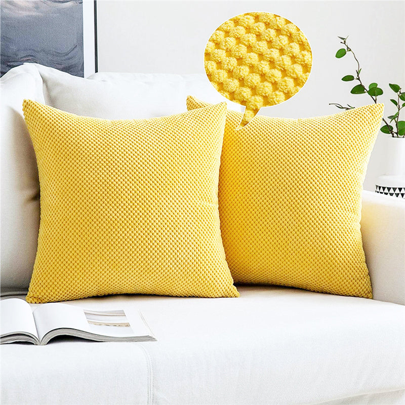 Cross Shape Solid Color FULL set of Throw Pillow (With Insert) size 18"x18" many colors