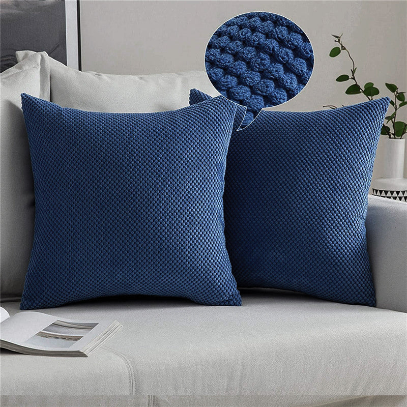 Cross Shape Solid Color FULL set of Throw Pillow (With Insert) size 18"x18" many colors