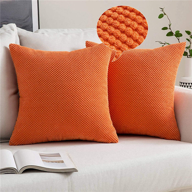 Cross Shape Solid Color FULL set of Throw Pillow (With Insert) size 18"x18" many colors
