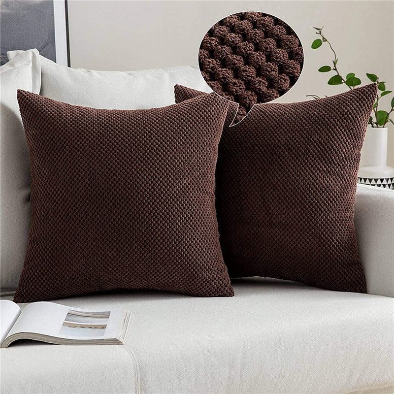Cross Shape Solid Color FULL set of Throw Pillow (With Insert) size 18"x18" many colors