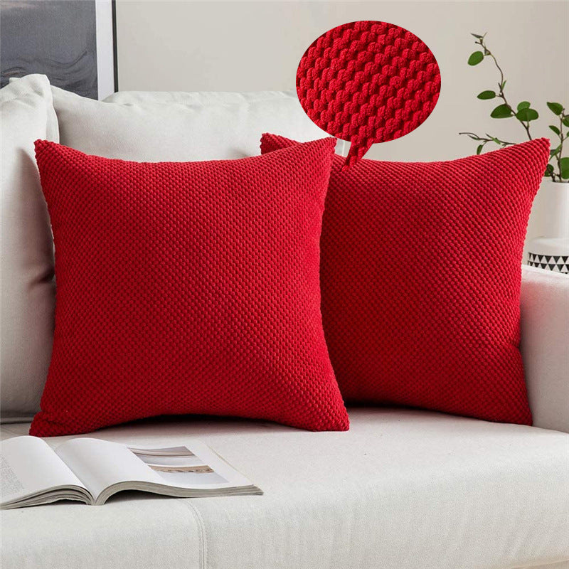 Cross Shape Solid Color FULL set of Throw Pillow (With Insert) size 18"x18" many colors