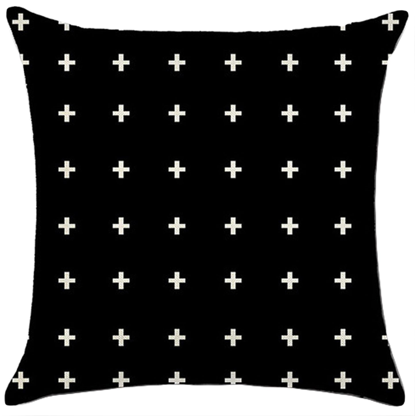18''x18'' geometric print throw pillow | 18 designs modern & minimalist patterns | chic monochrome accent | insert included