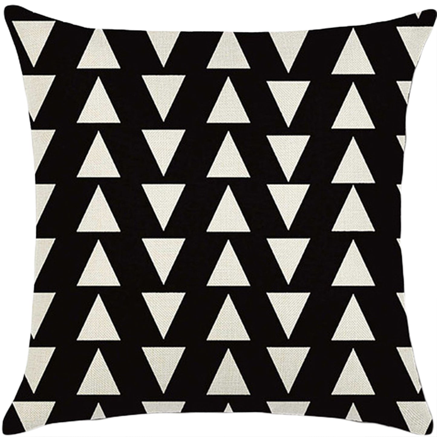 18''x18'' geometric print throw pillow | 18 designs modern & minimalist patterns | chic monochrome accent | insert included