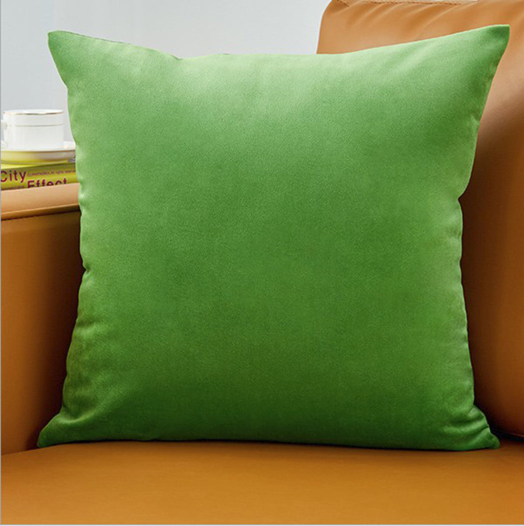18"x18" luxury velvet throw pillow | 7 vibrant colors | 18" insert included