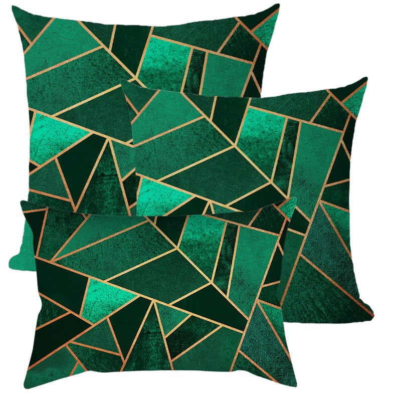 Mix of size 12x20, 18x18 and 20x20 inch Combo Set of 3 Throw Pillow Covers AND Inserts Geometric