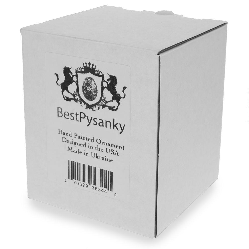 Pomegranate Glass Christmas Ornament