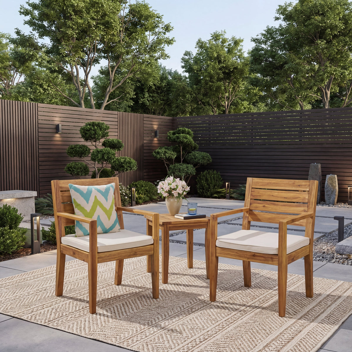 Outdoor Dining Chair Set of 2